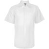 Mens Short Sleeve Oxford Shirt - White