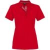 Ladies New York Golf Shirt - Red
