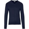 Mens Long Sleeve Peru V-Neck Jersey - Navy