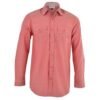 Mens Long Sleeve Ruben Shirt - Red