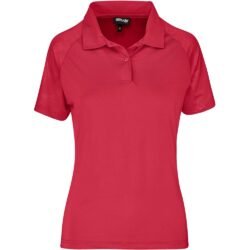 Ladies Santorini Golf Shirt - Red