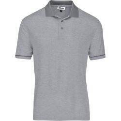 Mens Verge Golf Shirt - Light Grey