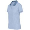 Ladies Verge Golf Shirt - Light Blue