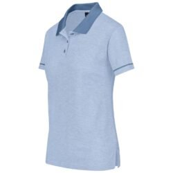 Ladies Verge Golf Shirt - Light Blue