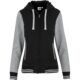 Ladies Princeton Hooded Sweater - Black
