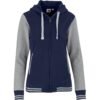 Ladies Princeton Hooded Sweater - Navy