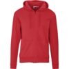 Mens Bravo Hooded Sweater - Red
