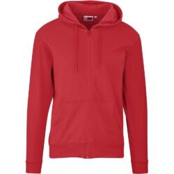 Mens Bravo Hooded Sweater - Red
