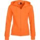 Ladies Bravo Hooded Sweater - Orange