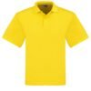 Mens Elemental Golf Shirt - Yellow