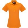 Ladies Elemental Golf Shirt - Orange
