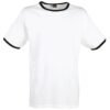 Mens Adelaide Contrast T-Shirt - Black