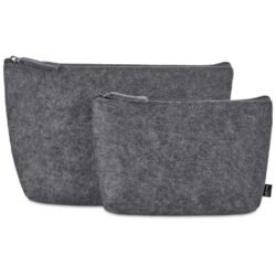 Okiyo Kesho Recycled PET Felt Mini Cosmetic Bag