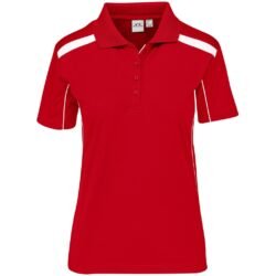 Ladies United Golf Shirt - Red