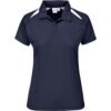 Ladies Splice Golf Shirt - Navy
