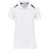 Ladies Splice Golf Shirt - White