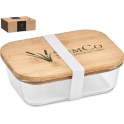 Okiyo Moshi Glass & Bamboo Lunch Box