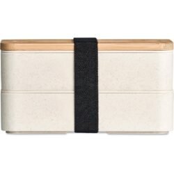 Okiyo Dura Wheat Straw & Bamboo Lunch Box Set