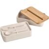 Okiyo Dura Wheat Straw & Bamboo Lunch Box Set