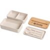 Okiyo Dura Wheat Straw & Bamboo Lunch Box Set