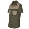 Ladies Short Sleeve Serengeti 2-Tone Bush Shirt
