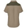 Ladies Short Sleeve Serengeti 2-Tone Bush Shirt