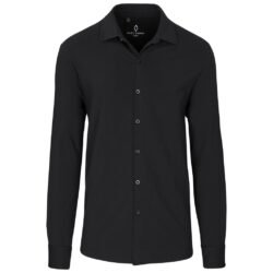 CW-AV-208-A-BL_1024X1024 Mens Long Sleeve Alex Varga Cronus Knitted Shirt