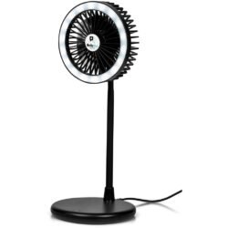 Altitude Light Breeze LED Ring Light Desk Fan