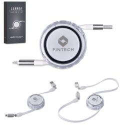 Swiss Cougar Luanda 4-in-1 Retractable Fast Charge 240W PD Cable