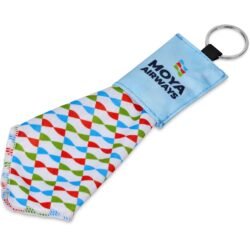 DEFAULT_1024X1024-1267 Hoppla Aquila Polyester Keyring Pouch with Cleaning Cloth
