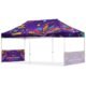Coated Steel Sublimated Gazebo 6m x 3m - 2 Short Half-Wall Skins