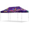 Coated Steel Sublimated Gazebo 6m x 3m