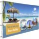 Legend Straight Banner Wall 3.7m x 2.25m