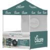 Ovation Sublimated Gazebo 2m X 2m - 3 Half-Wall Skins - 1 Full-Wall Skin