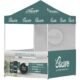 Ovation Sublimated Gazebo 2m X 2m - 3 Half-Wall Skins - 1 Full-Wall Skin