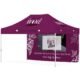 Ovation Sublimated Gazebo 4.5m X 3m - 1 Long Full-Wall Skin