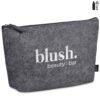 Okiyo Kesho Recycled PET Felt Mini Cosmetic Bag