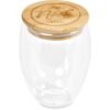 Okiyo Moco Glass & Bamboo Double-Wall Cup - 350ml