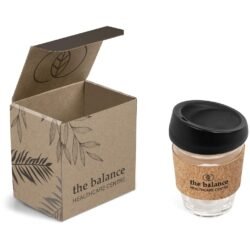 Kooshty Kork Kup in Bianca Custom Gift Box
