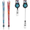 Altitude Badge Reel Single-Sided Sublimated Satin Lanyard