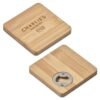 Altitude Drifter Bamboo Bottle Opener Coaster