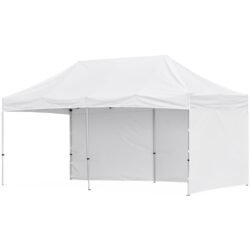 Ovation Sublimated Gazebo 6m X 3m - 1 Long Full-Wall Skin - 1 Short Full-Wall Skin