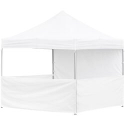 Ovation Sublimated Gazebo 3m X 3m - 3 Half-Wall Skins - 1 Full-Wall Skin