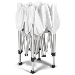 Ovation Sublimated Gazebo 2m X 2m Petite Frame - 3 Half-Wall Skins - 1 Full Wall Skin