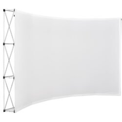 Legend Curved Banner Wall 3.5m x 2.25m