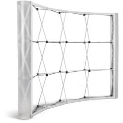 Legend Curved Banner Wall with Wings 2.85m x 2.25m