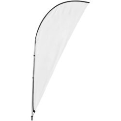 DISPLAY-7013-01-NO-LOGO_1024X1024 Legend 3M Sublimated Sharkfin Double-Sided Flying Banner - 1 complete unit