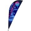 DISPLAY-7013-01_1024X1024 Legend 3M Sublimated Sharkfin Double-Sided Flying Banner - 1 complete unit