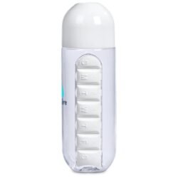 Altitude Vita-Stream Pill Box Plastic Water Bottle - 600ml