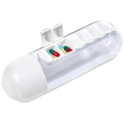 Altitude Vita-Stream Pill Box Plastic Water Bottle - 600ml